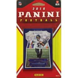 Strictly Mint Card Baltimore Ravens 2016 Panini Factory Sealed Team Set with Joe Flacco, Steve Smith, Terrell Suggs, Rookie Cards plus