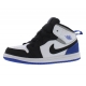 Jordan 1 Mid Se Baby Boys Shoes Size 10, Color: White/Black/Blue
