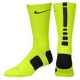 Fromuth Nike Elite Basketball Crew Socks - Medium / Hyper Yellow/Black