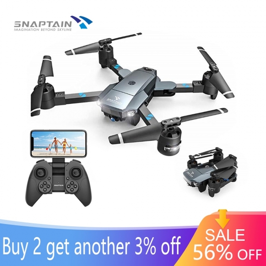 SNAPTAIN AA5MQ 1080P/720P Drone WIFI FPV With Wide Angle HD Camera Hight Hold Mode Foldable Arm RC Quadcopter Drone