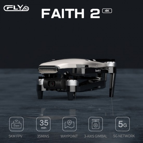 CFLY Faith 2 Professional GPS Drone with 3-Axis Gimbal 4K HD SONY Camera 5G WiFi FPV Drone Brushless Foldable Quadcopter