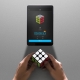 Xiaomi Mi Smart Magic Cube Bluetooth 3D Dynamic Teaching Six Axis Sensor Work With Mijia APP for Science Education Toy