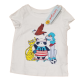 Cat & Jack CAT & JACK Girls' Short Sleeve USA Animals  Graphic T-Shirt In White, 5T