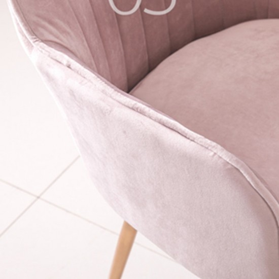 Iron Art Chaise Living Room Chairs Soft Fabric Armchair Makeup Sofa Nordic Chair Simple Sponge Mat Dining Chair Home Furniture
