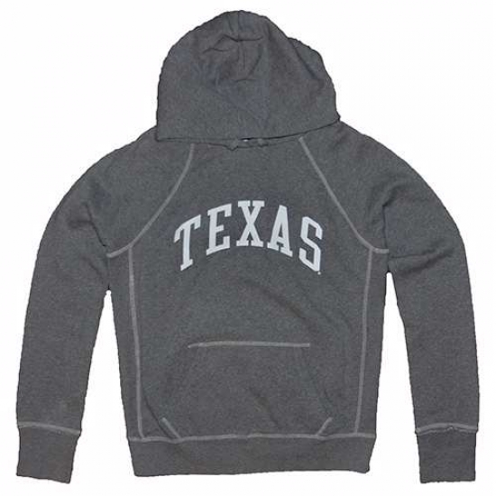 Texas Longhorns Hooded Sweatshirt  Ladies Hoody By League  Midnight Heather