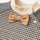 Dave Bella Winter Baby Boys Casual Bow Plaid Sweatshirts Children Tops Kids Boy Fashion Tees