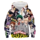 Children My Hero Academy Harajuku Hoodies Anime Printed Tops Kids Children Casual Clothing Sweatshirt For Girls Boys Streetwear
