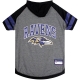 Pets First NFL Baltimore Ravens NFL Hoodie Tee Shirt for Dogs & Cats - COOL T-Shirt, 32 Teams - Small