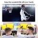 CRENOVA MINI Projector 4K Support 1080P G08 3000Lumen Optional Android G08C Wifi Bluetooth for Phone LED Projector 3D Home Movie
