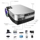 CRENOVA Hot Android Video Projector Q6 1280*720P Native Resolution With Android 8.0 WIFI Bluetooth Home Cinema Movie Beamer