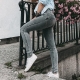 Mid Waist Women Jeans Knitted pants Fashion Light Blue Elastic Push Up Sexy Slim Denim Pencil Pants Stretch Skinny Lady Trousers