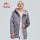 Astrid Winter Jacket Women Contrast Color Waterproof Fabric With Cap Design Thick Cotton Clothing Warm Women Parka