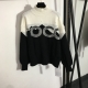2022 Winter New High-neck Trade Coco Pullover Ins Hot Style Original Quality High Street Commuter Black And White