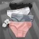 FINETOO 3PCS Set Women Underwear Cotton Panty Sexy Panties Female Underpants Solid Color Panty Intimates Women Lingerie M-2XL
