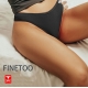 FINETOO 3PCS Brazilian Panties Cotton Women Panties V Waist G-String Underwear Female T-back Underpants Lady Bikini Panty M-XL