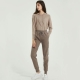Wixra Women Casual Velvet Pants Winter Lady Thick Wool Pants Women Clothing Lace-up Long Trousers