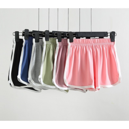 Sports Shorts Women Summer 2022 Casual Wear Three-quarter Pants Yoga Beach Pants Candy Color