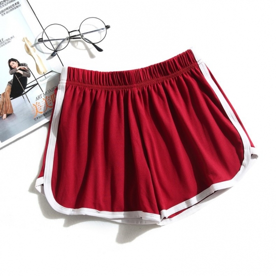 Sports Shorts Women Summer 2022 Casual Wear Three-quarter Pants Yoga Beach Pants Candy Color