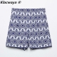 Klacwaya Women 2022 Blue Embroidery High Waist Shorts Fashion Lady Boho Style Shorts Vintage Side Zipper Chic Female Pants