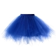 Princess Midi Fairy Tulle Skirt Pleated Dance Tutu Skirts Womens Lolita Petticoat Jupe Tulle Femme Party Puffy Skirts Adult