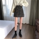 2022 New Tweed Skirt For Women In Autumn Spring New White Black Chic Short Skirt With High Waist Mini Skirts