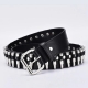 New Fashion Ladies Leather Punk Belt Hollow Rivet Luxury Brand Belt Personality Rock Wild Adjustable Young Trend