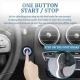 Hippcron Car Alarm Remote Control PKE Car Keyless Entry Engine Start Alarm System Push Button Remote Starter Stop Auto
