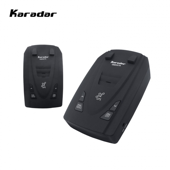 Karadar 2022 New Car Anti  Detector with GPS 2 in 1 Signature Mode Russian Alarm Warning LED Identify X CT K La CORDEN