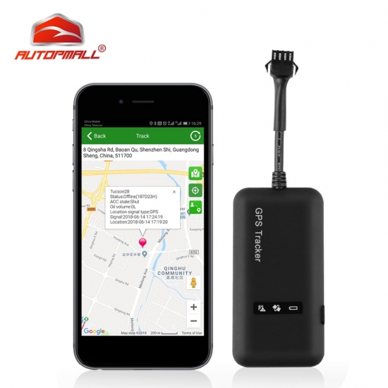 Mini GPS Car Tracker GPS Locator Cut Off Fuel TK110 GT02A GSM GPS Tracker For Car 12-36V Google Maps Realtime Tracking APP