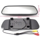 GreenYi 5 inch Car Rearview Mirror with Monitor for 170 Angle Vehicle Rear View Camera HD Sony TFT LCD Parking System