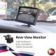 5 Inch Car Monitor TFT LCD HD Digital 16 to 9 800x480 Screen 2 Way Video Input Colorful For Reverse Rear View Camera DVD VCD
