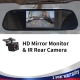 Hippcron Car Rearview Mirror Monitor 4.3 Or 5 Inch HD Video Auto Parking Monitor For Night Vision LED  Reversing Cameras