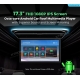 XTRONS 17.3 Inch Android Monitor 1080P Video HD Digital IPS Screen Wide Screen Ultra-thin Mounted Car Roof Player  IR FM USB