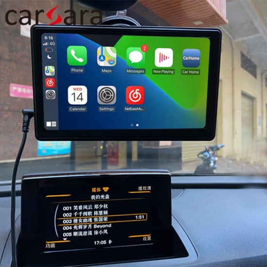 Universal Wireless CarPlay GPS Screen Touch Android Auto Display BT Navi Multimedia Car Play Radio Monitor Compatible Car Truck