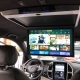 12.5 15.6 17.3 Inch  Car Monitor Ceiling Mount Roof HD Android 9.0 2 16G 1080P Video IPS Screen WIFI HDMI