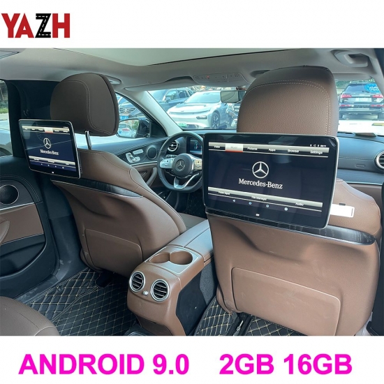 2022 NEW UI Headrest Monitor Car Electronics Wifi Android 9.0 Video tablet Multimedia Rear Seat Entertainment For Mercedes Benz