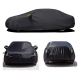 Kayme Universal Full  Black Car Covers Outdoor UV Snow Resistant Sun Protection Cover for Suv Jeep Sedan Hatchback