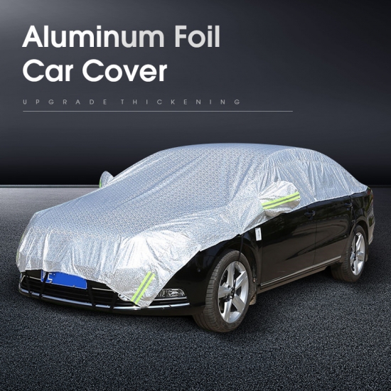 Car Covers Waterproof SUV Auto Sun Proof Shade Reflective Strip Outdoor Dust Rain Protection Universal Summer On Car Accessories