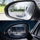 2pcs Waterproof Car Side Window Rainproof Stickers Rearview Mirror Sticker Anti-Fog Clear Protective Film Bathroom Mirror Films