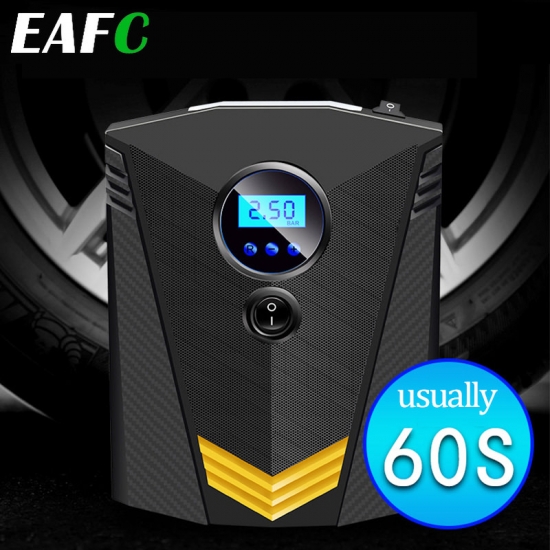 Digital Tire Inflator Portable 150PSI  Car  Air Compressor Pump with LED Light DC12V   for Auto Car Motorcycles Bicycles