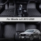 Custom Made Leather Car Floor Mats For Mazda cx5 2013 2014 2015 2016 2017 2018 2019 2020 Carpets Rugs Foot Pads Accessories