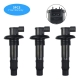 3PCS Ignition Coil Stick For Sea-Doo SeaDoo RXP GTX RXT GTR 130 155 185 215 255 260 420664020 296000307 290664020