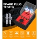Ancel Car Spark Plug Tester Ignition System 220V 110V Automotive Spark Tester Double Hole Detector Spark Plug Diagnostic Tool