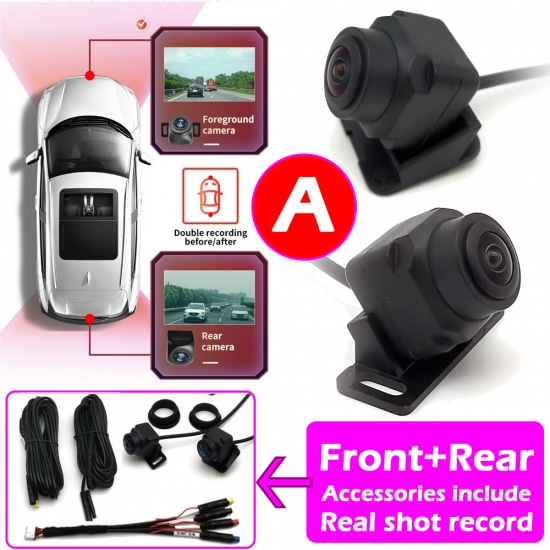 360 Degree Panoramic Camera 720P HD Rear Front Left Right 360 Panoramic Accessories for Car android Radio