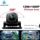 Smartour HD 1296x1080P 180 Degree Fisheye Lens Night Vision Vehicle Rear View Reverse Camera For Car Monitor or Android DVD