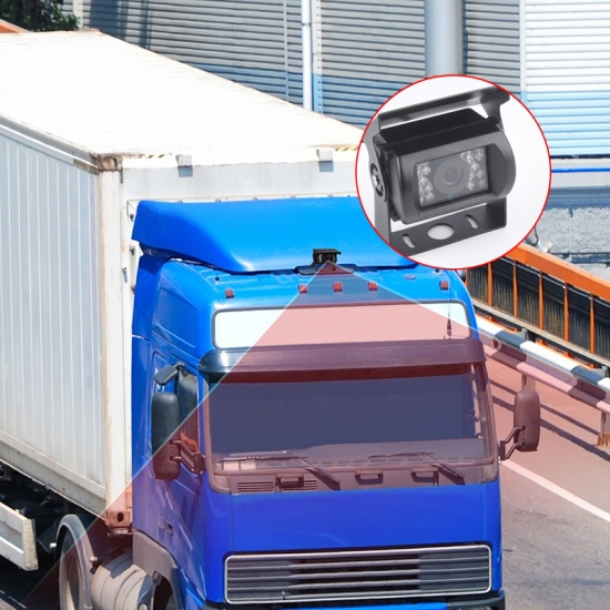 OTERLEEK Wireless AV Transmitter and Receiver For RV Truck Trailer Bus  Video Monitor Truck Reversing Rear View Backup Camera
