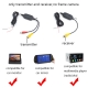 2017 2-4G Wireless RCA Video Transmitter Receiver Kit for Car DVD Monitor GPS Rear View Camera Reverse Backup Rearview Camera