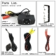 Car Rear View Camera Night Vision Led Light High Definition Rearview Vehicle Camera Add Reversing  Detector Camera