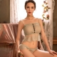Exotic Women Lingerie Sexy Bra Thong Underwear Set Lace Tulle Polka Dot Pajamas Kawaii Ladies Home Service 2022