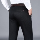 Mens Warm Casual Pants Business Fashion Fleece Thick Plaid Trousers Office Stretch Pants Male Brand Clothing